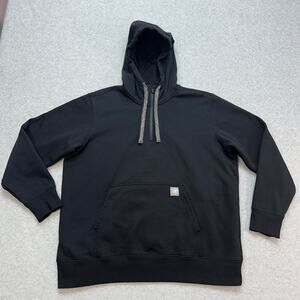 Ariat Rebar Skill Set 1/2 Zip Hoodie Womens 2XL Soft Cotton Black Pullover Soft